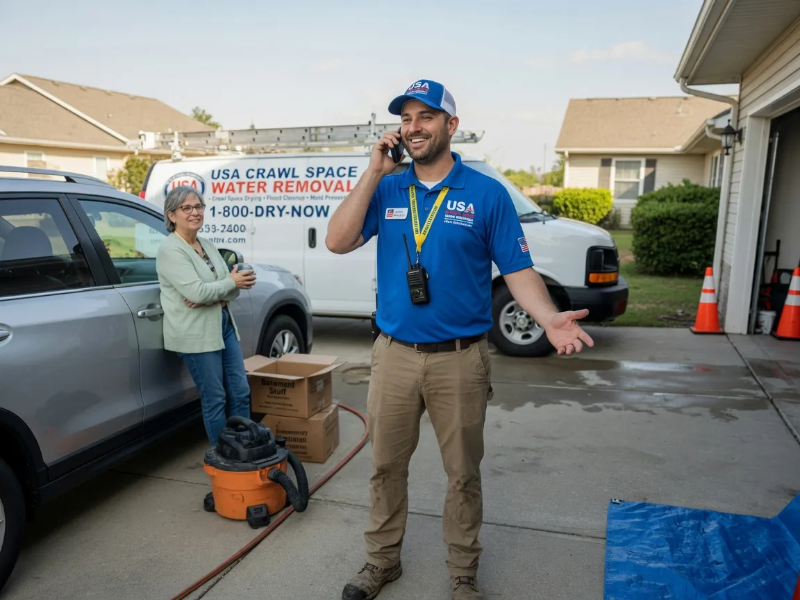 Crawl Space Water Removal Huddy, KY FAQs